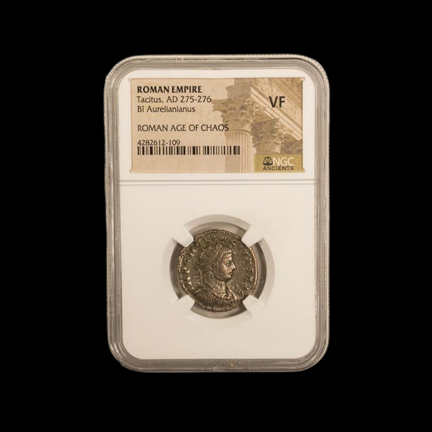 Ancient Roman Coin of Emperor Tacitus (Short - Reigned Emperor After Rome’s Crisis) - Kinzer Coins