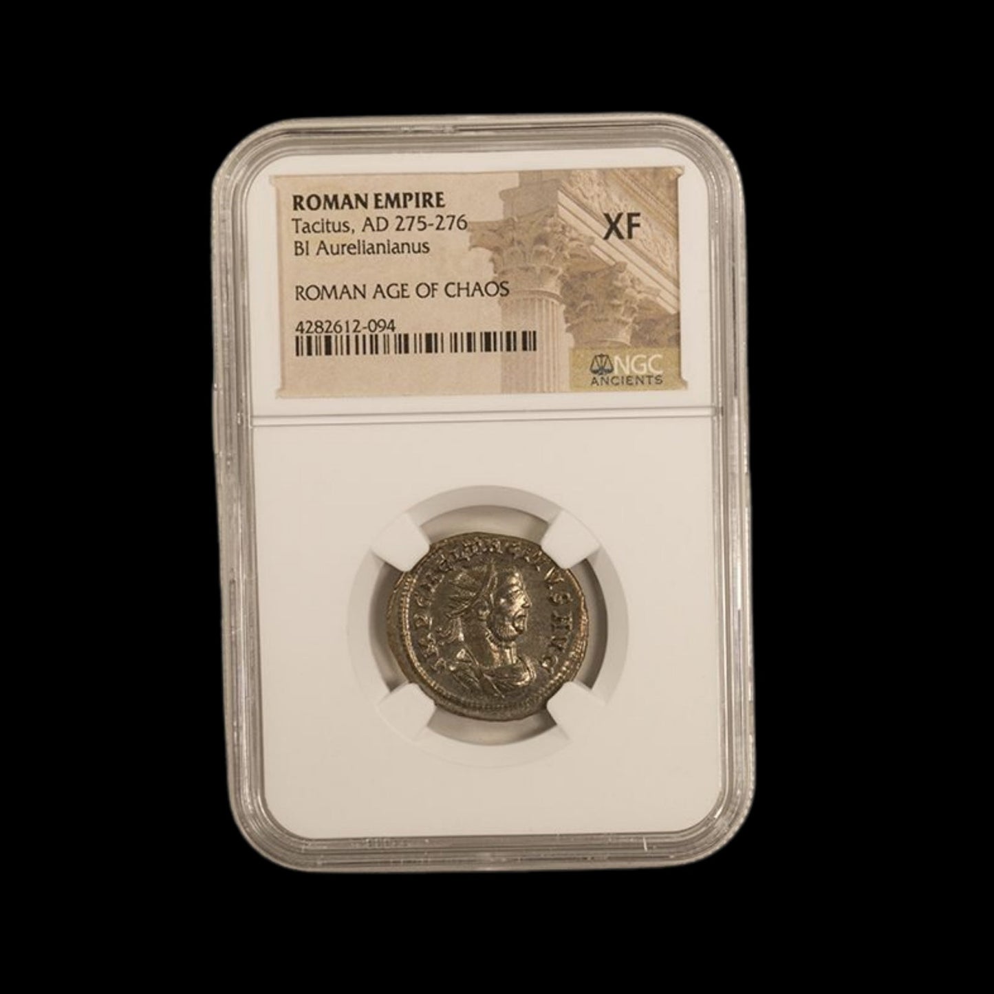 Ancient Roman Coin of Emperor Tacitus (Short - Reigned Emperor After Rome’s Crisis) - Kinzer Coins