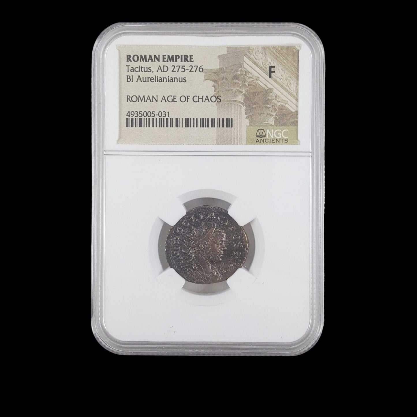 Ancient Roman Coin of Emperor Tacitus (Short - Reigned Emperor After Rome’s Crisis) - Kinzer Coins