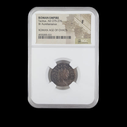 Ancient Roman Coin of Emperor Tacitus (Short - Reigned Emperor After Rome’s Crisis) - Kinzer Coins