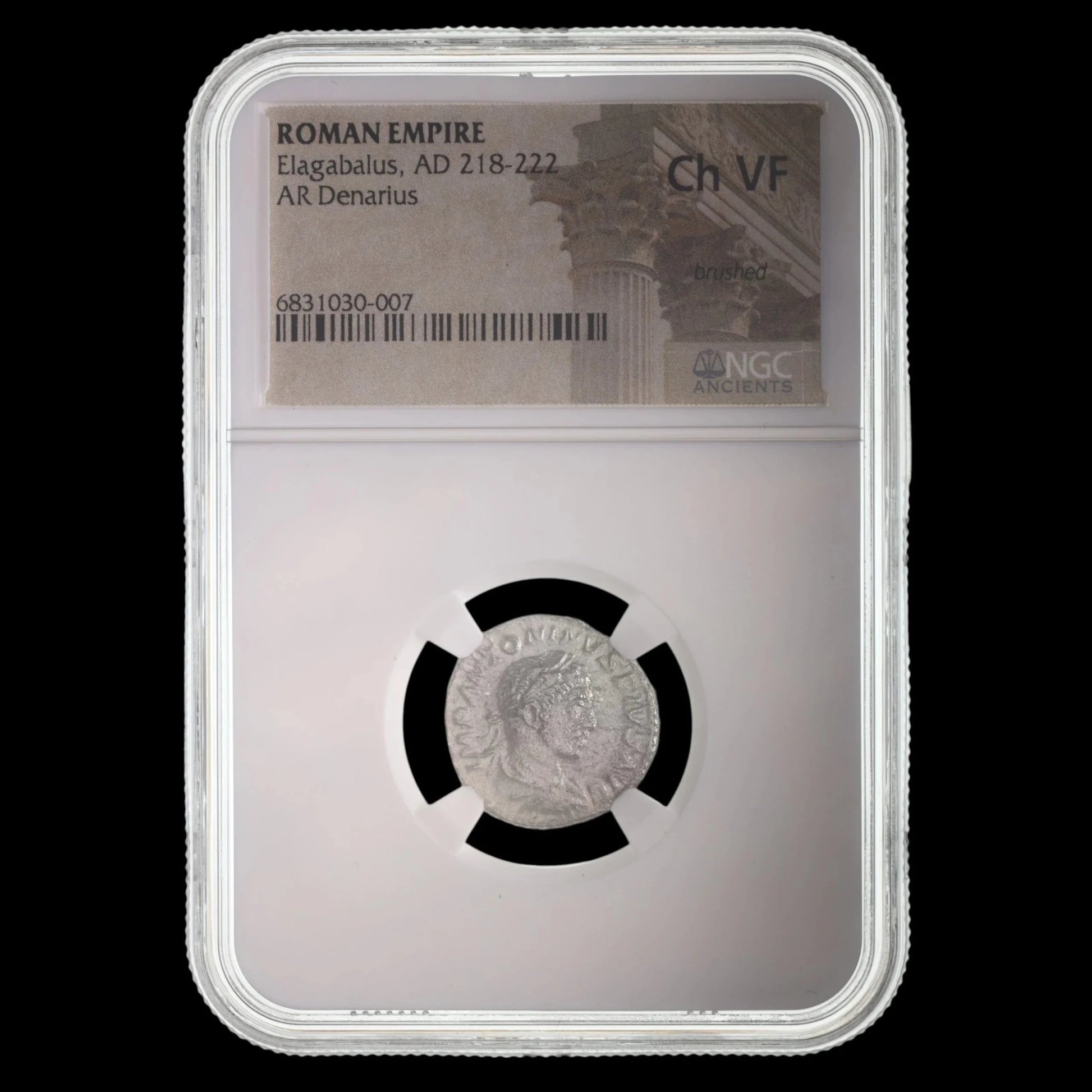 Ancient Roman Silver Coin of Emperor Elagabalus (Most Controversial Roman Emperor) - Kinzer Coins