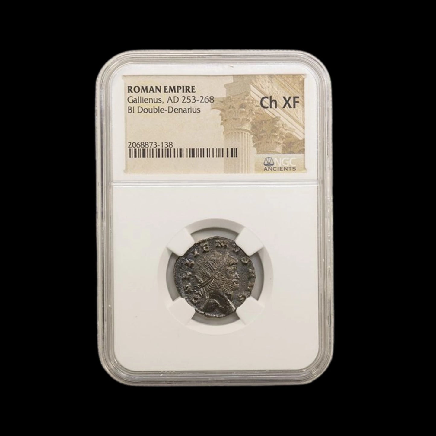 Ancient Roman Silver Coin of Emperor Gallienus (Defender of the Empire in a Time of Chaos) - Kinzer Coins