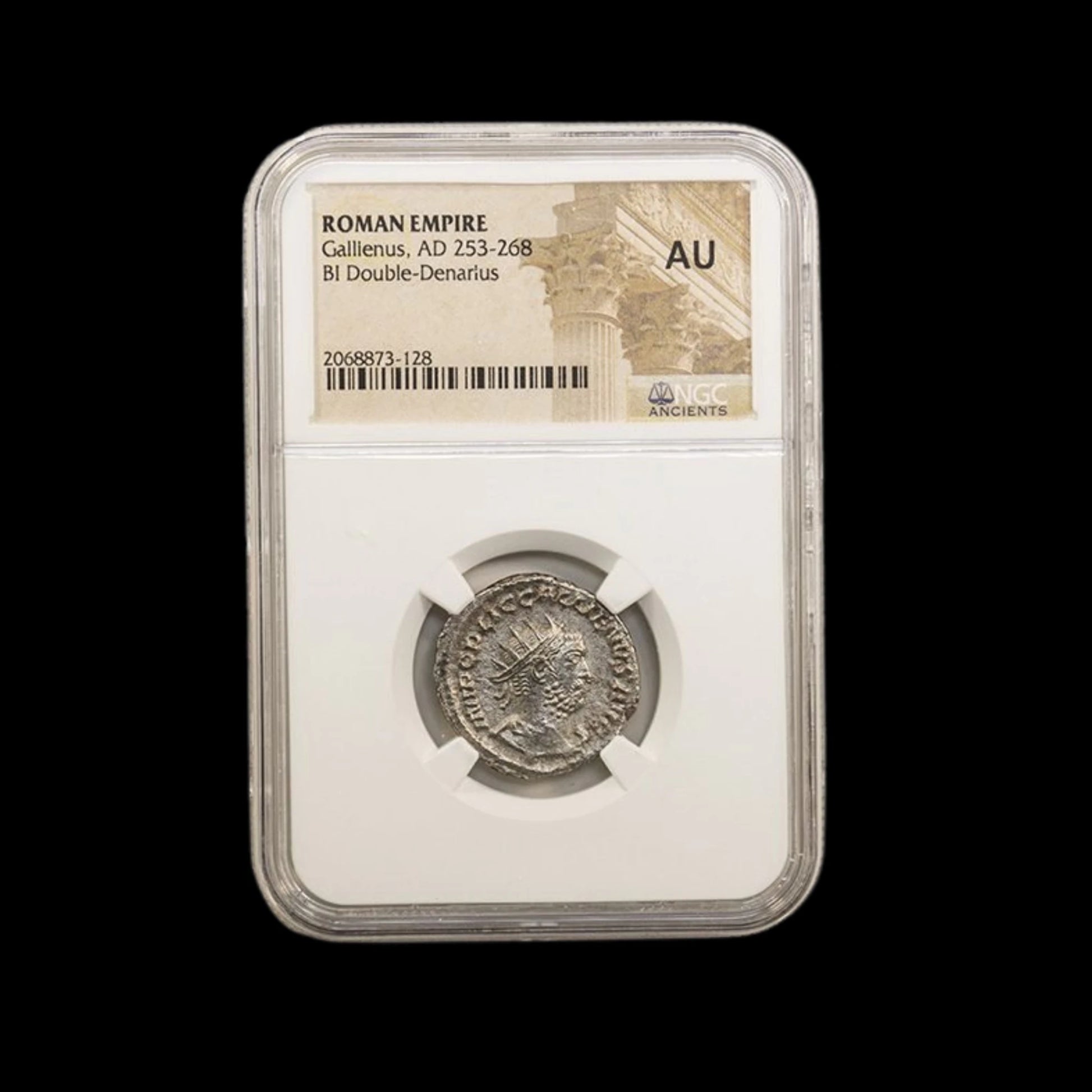 Ancient Roman Silver Coin of Emperor Gallienus (Defender of the Empire in a Time of Chaos) - Kinzer Coins