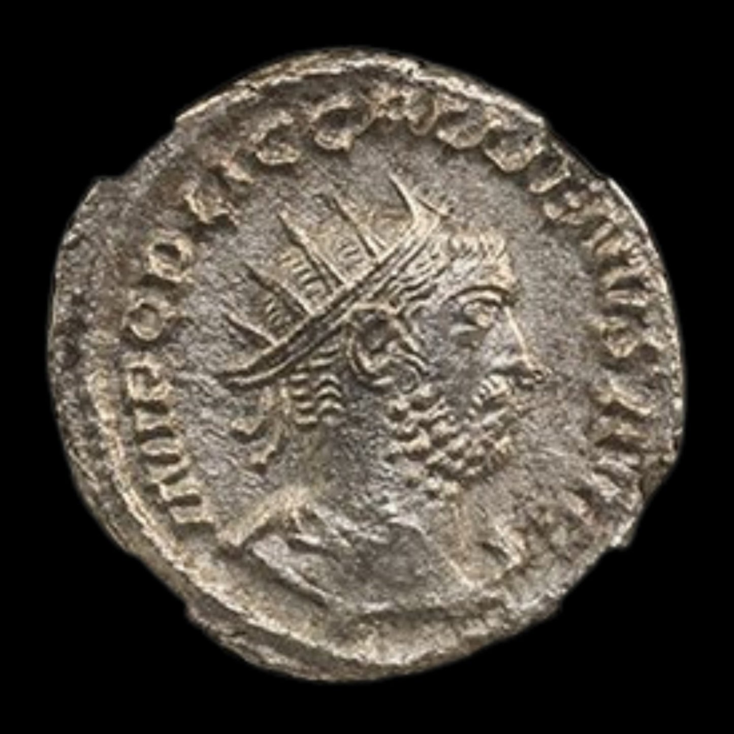 Ancient Roman Silver Coin of Emperor Gallienus (Defender of the Empire in a Time of Chaos) - Kinzer Coins