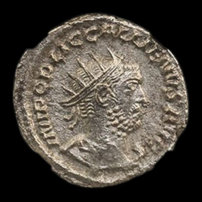 Ancient Roman Silver Coin of Emperor Gallienus (Defender of the Empire in a Time of Chaos) - Kinzer Coins