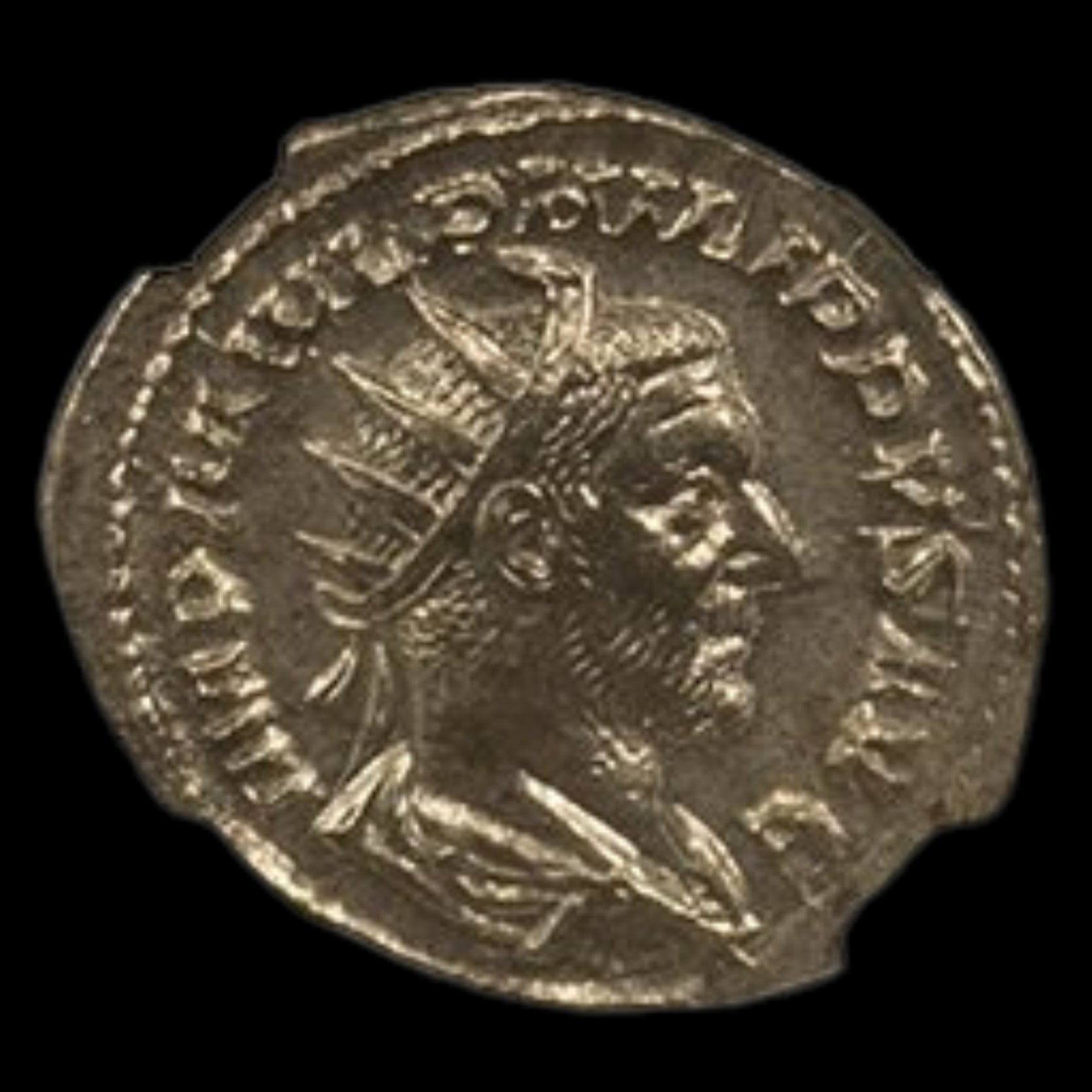 Phil Kinzer Ancient Roman Silver Coin of Emperor Phi NGC | Kinzer Coins