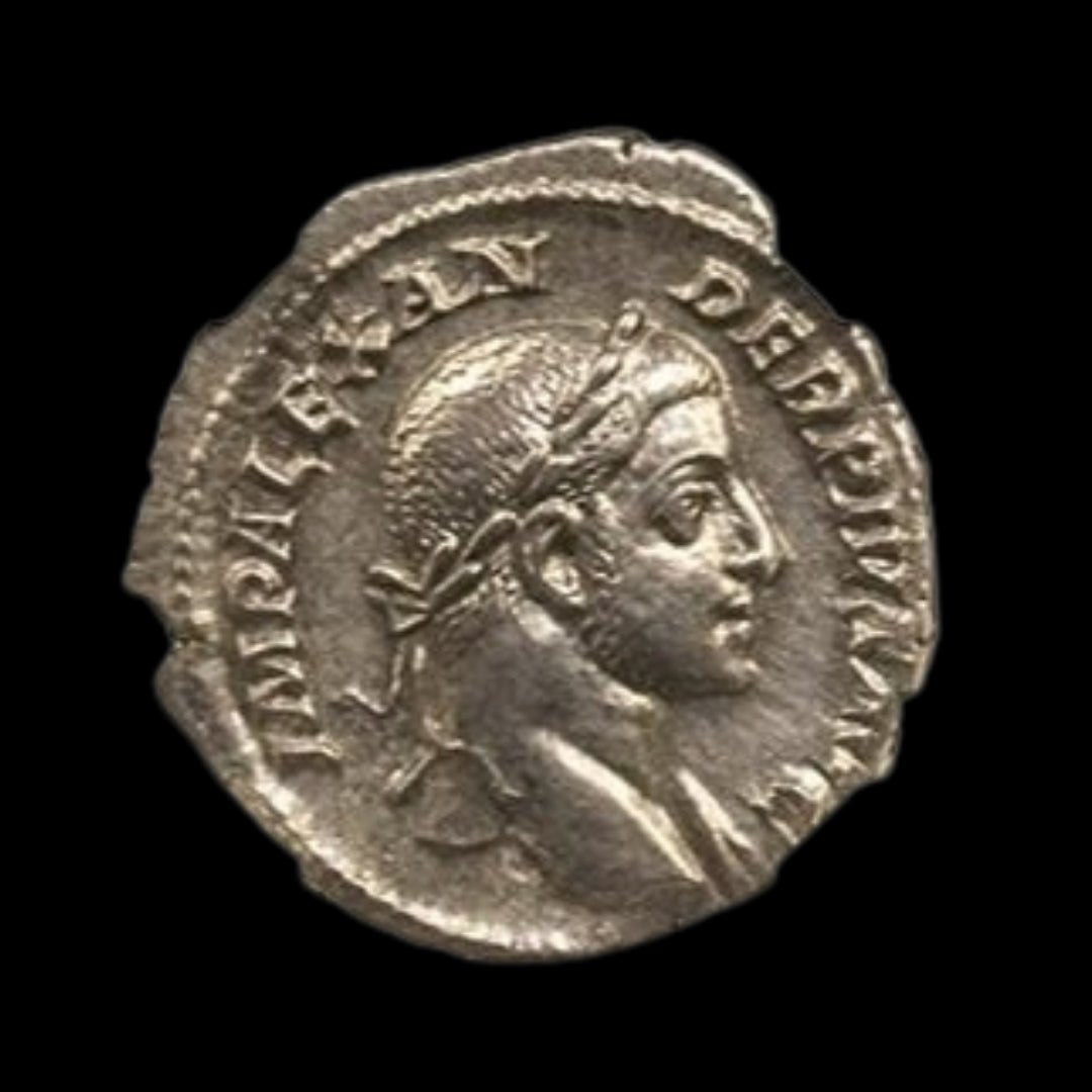Ancient Roman Silver Coin of Emperor Severus Alexander (Last Emperor of the Severan Dynasty) - Kinzer Coins