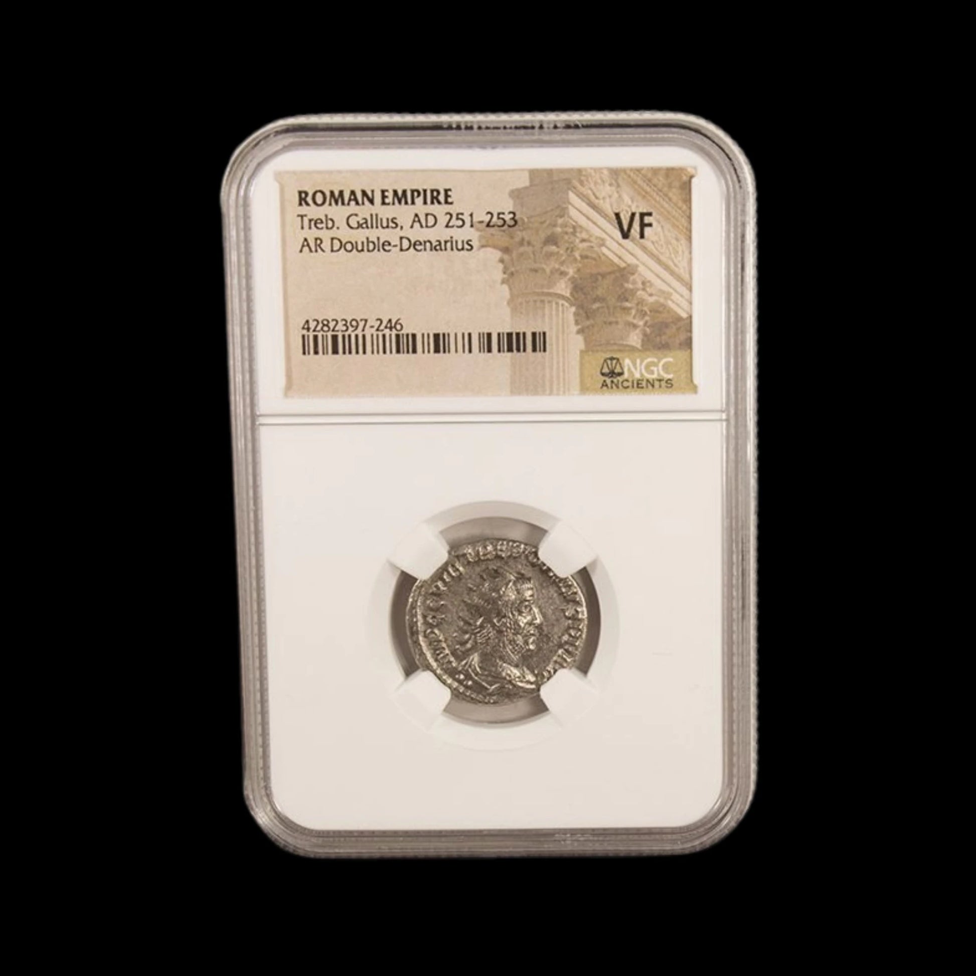 Ancient Roman Silver Coin of Emperor Trebonianus Gallus (Ruler During Rome’s Crisis Years) - Kinzer Coins