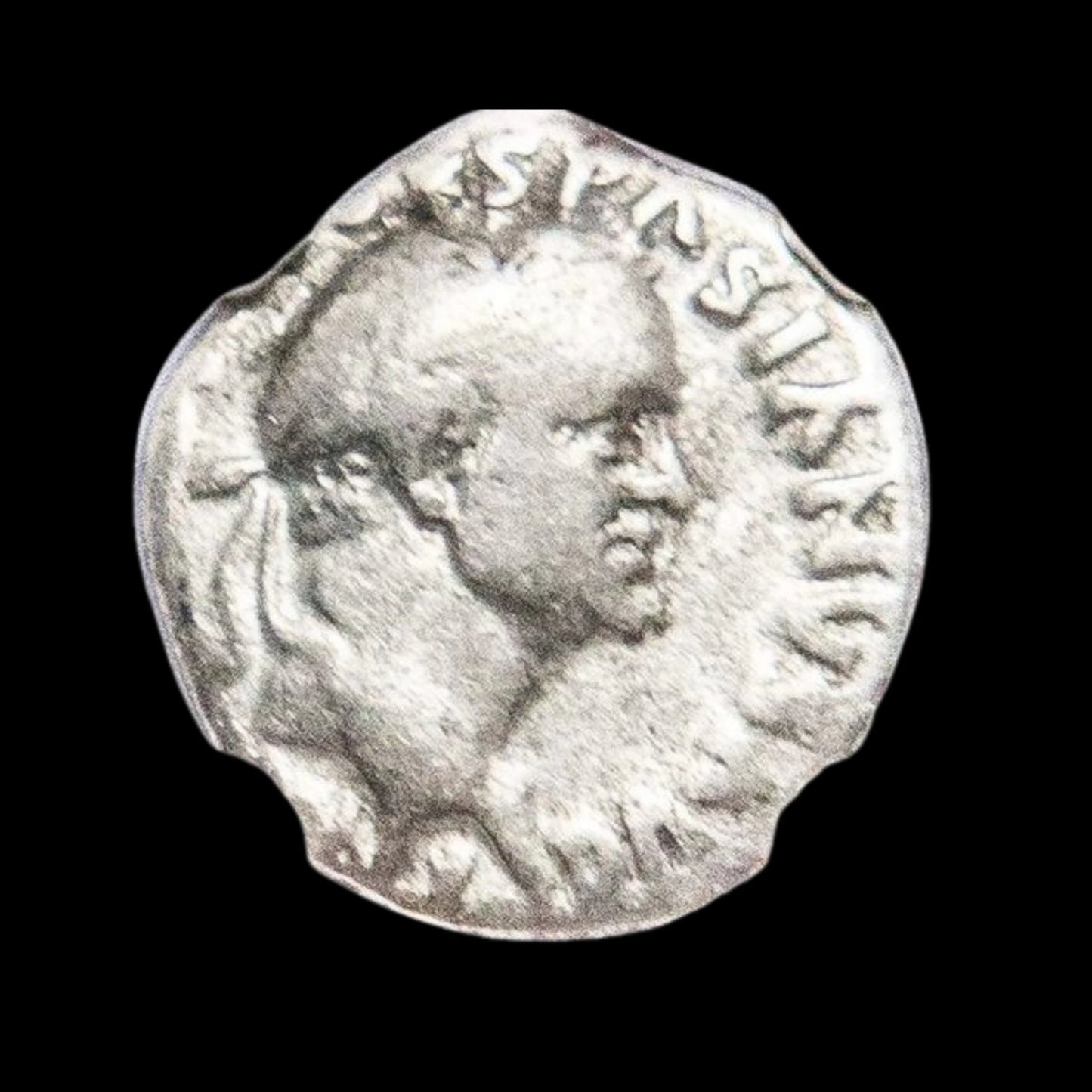 Ancient Roman Silver Coin of Emperor Vespasian (Founder of the Flavian Dynasty) - Kinzer Coins