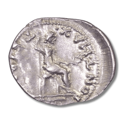 Ancient Roman Silver Coin of Emperor Vespasian (Restorer of Rome After Civil War) - Kinzer Coins