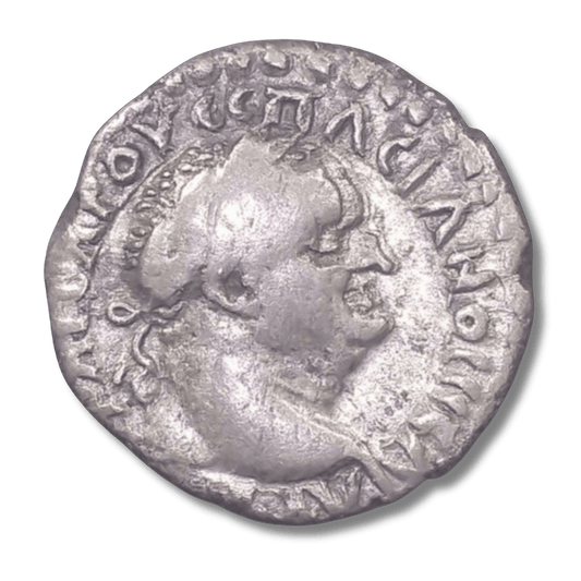 Ancient Roman Silver Coin of Emperor Vespasian (Struck in the Eastern Provinces) - Kinzer Coins