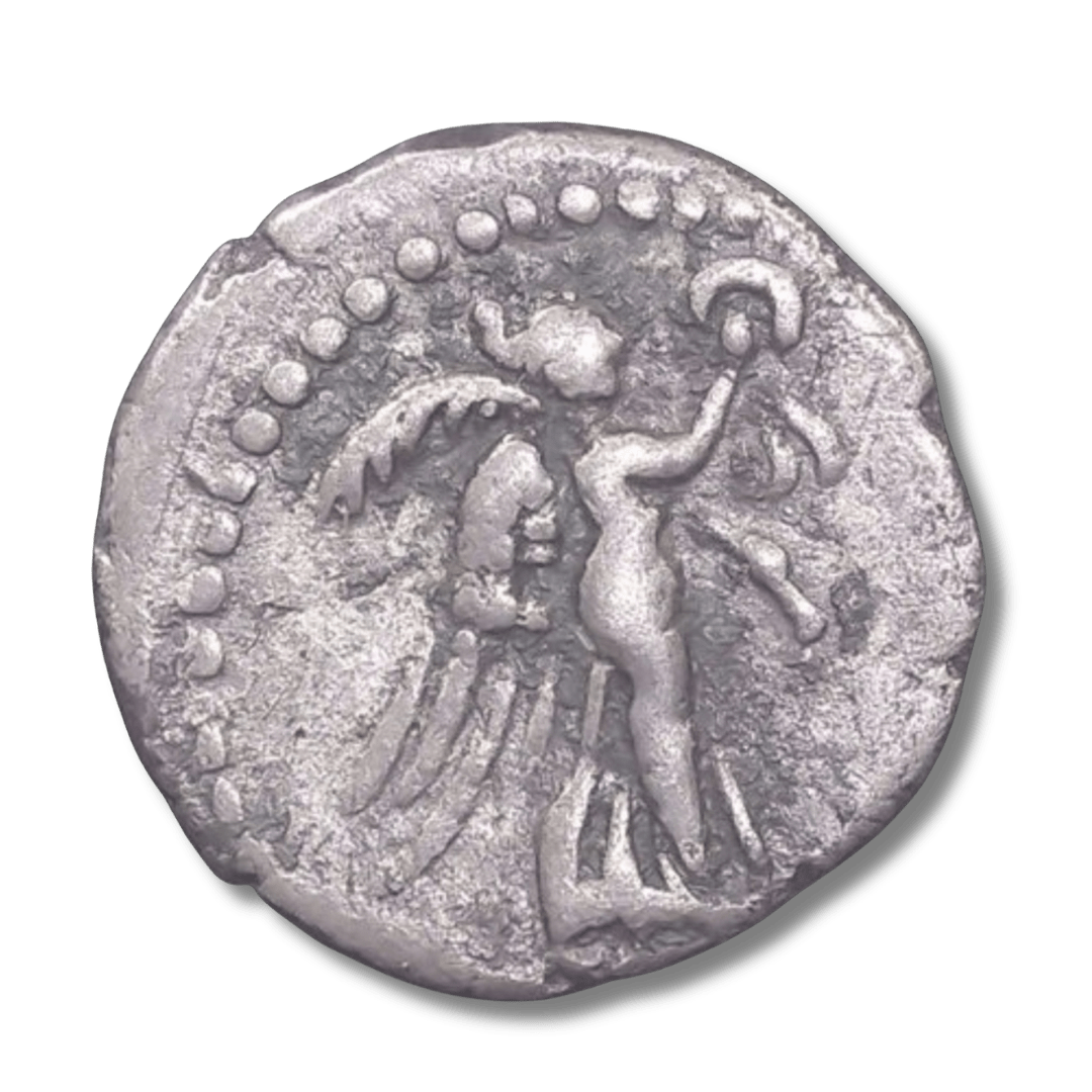 Ancient Roman Silver Coin of Emperor Vespasian (Struck in the Eastern Provinces) - Kinzer Coins