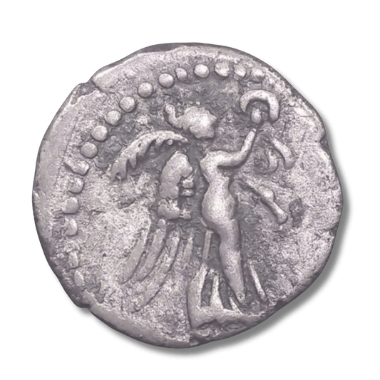 Ancient Roman Silver Coin of Emperor Vespasian (Struck in the Eastern Provinces) - Kinzer Coins