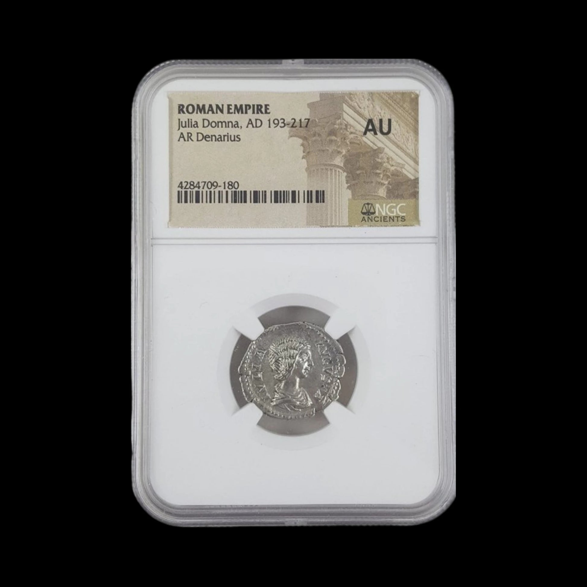 Ancient Roman Silver Coin of Empress Julia Domna (Wife of Emperor Septimius Severus) - Kinzer Coins