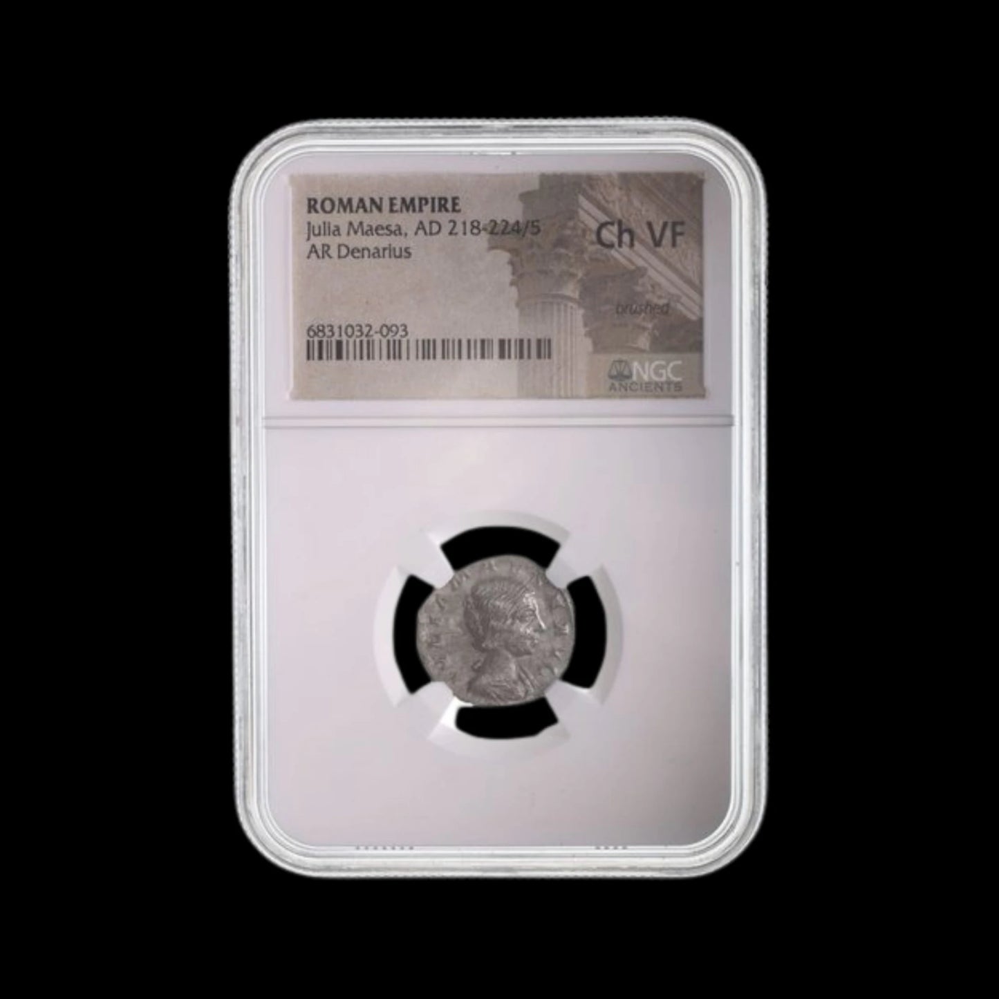 Ancient Roman Silver Coin of Empress Julia Maesa (Grandmother of Emperors Elagabalus and Severus Alexander) - Kinzer Coins