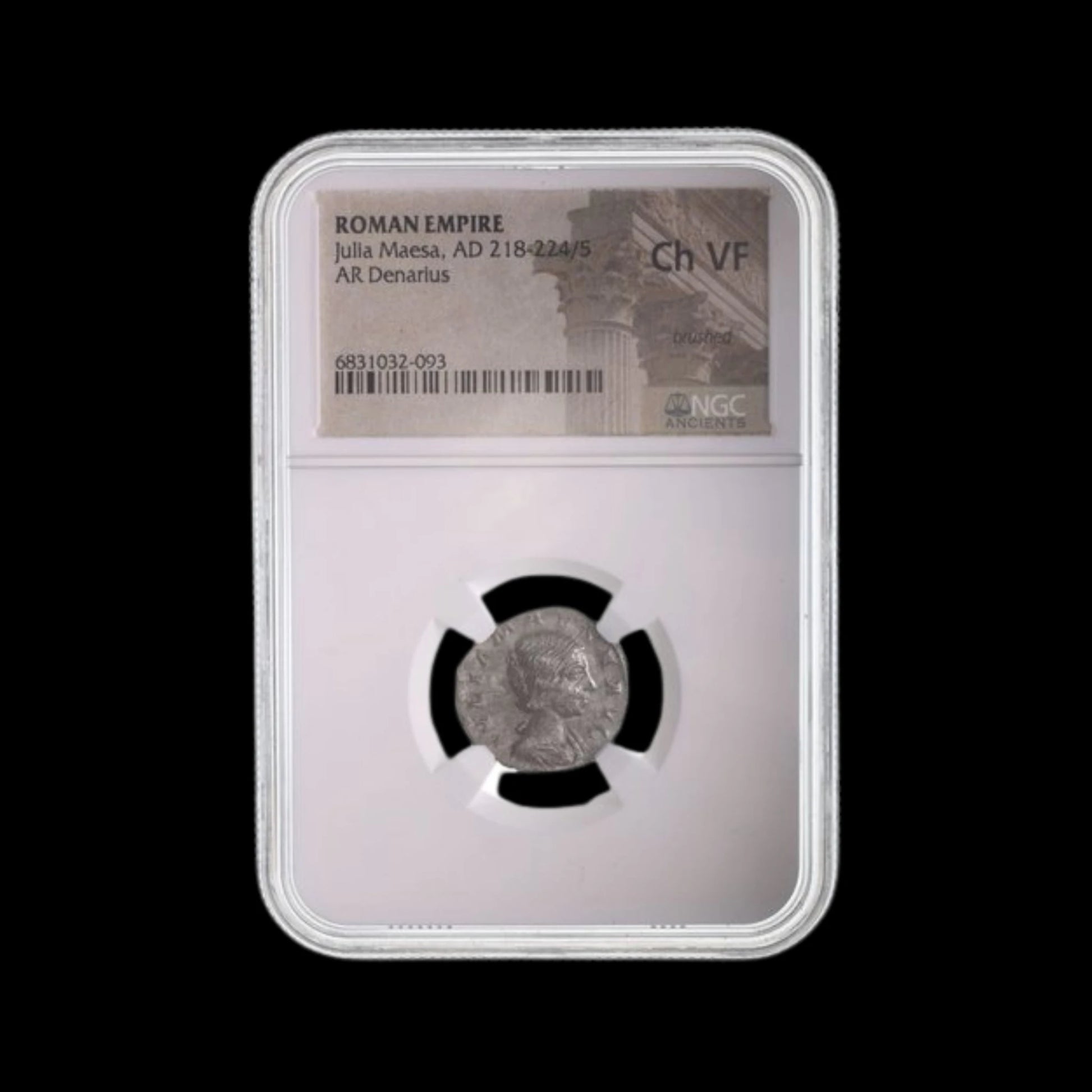 Ancient Roman Silver Coin of Empress Julia Maesa (Grandmother of Emperors Elagabalus and Severus Alexander) - Kinzer Coins