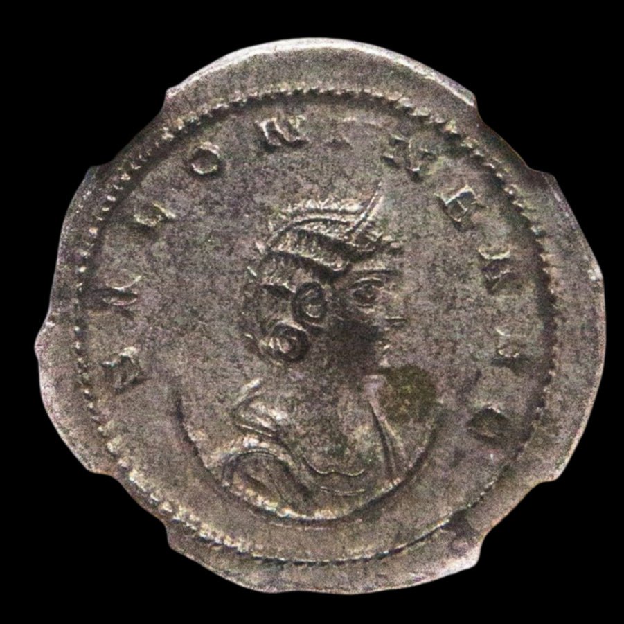 Ancient Roman Silver Coin of Empress Salonina (Wife of Emperor Gallienus) - Kinzer Coins