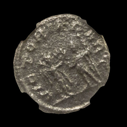 Ancient Roman Silver Coin of Prince Valerian II (Son of Emperor Gallienus) - Kinzer Coins