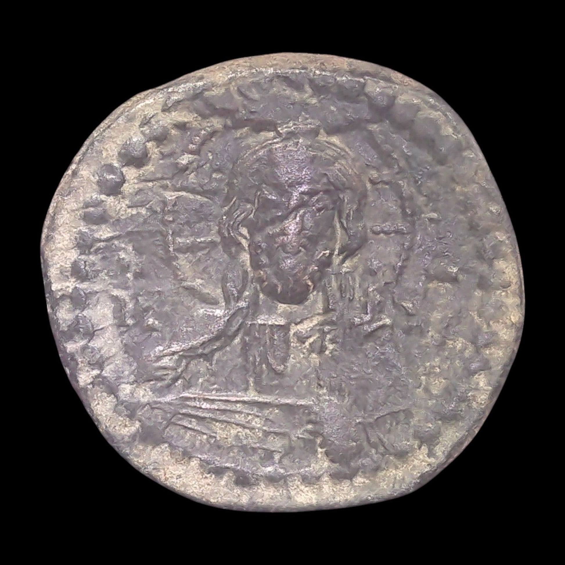 Anonymous Byzantine Bronze Coin Featuring Jesus Christ — Constantinople Mint (Romanus IV) - Kinzer Coins