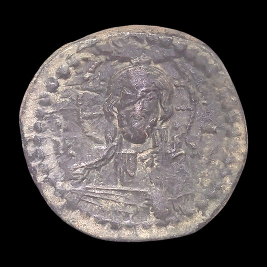 Anonymous Byzantine Bronze Coin Featuring Jesus Christ — Constantinople Mint (Romanus IV) - Kinzer Coins