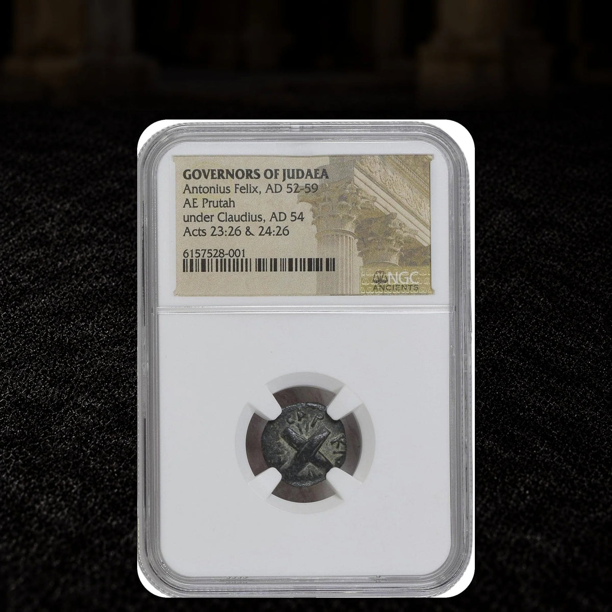 Antonius Felix Judaean Bronze Coin — NGC Certified - Kinzer Coins