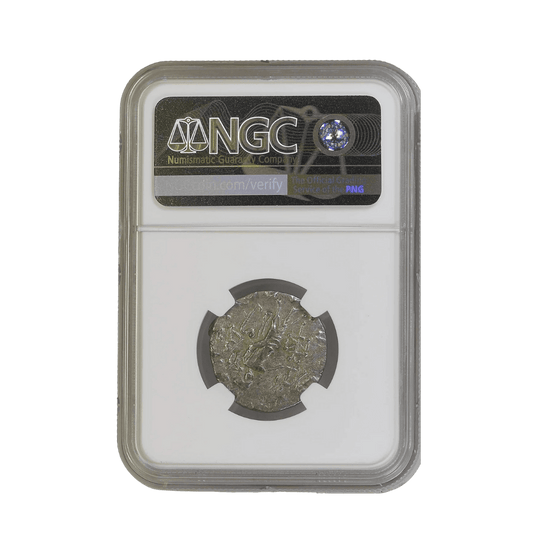 Azes I–II AR Tetradrachm — Silver of the Silk Road Kings, Indo - Scythian Power (after c. 58 BC) - Kinzer Coins