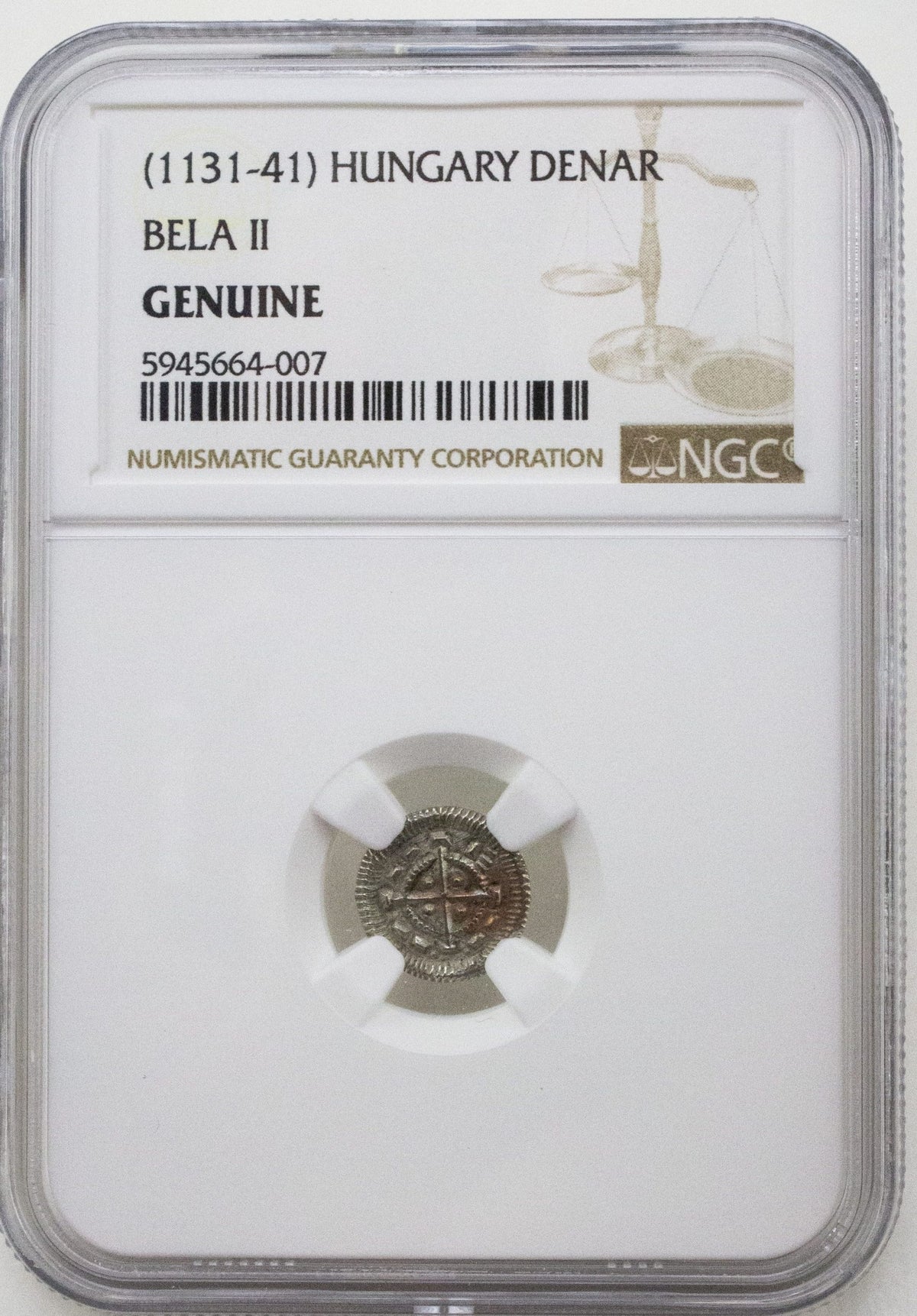 Béla II “Blind King” Coin — representative product image