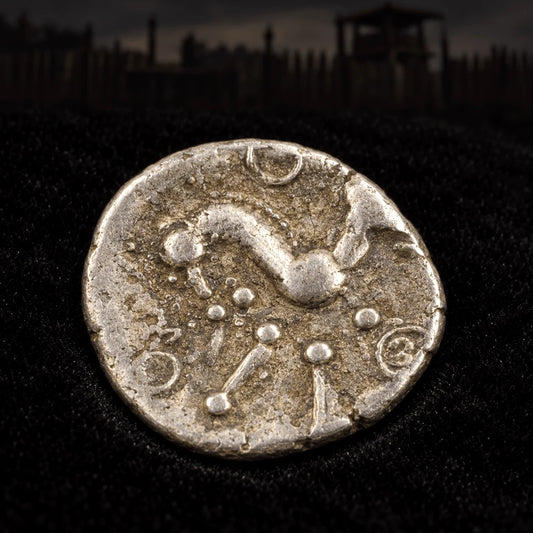 Celtic Silver Quinarius — The Gallic Wars - Kinzer Coins