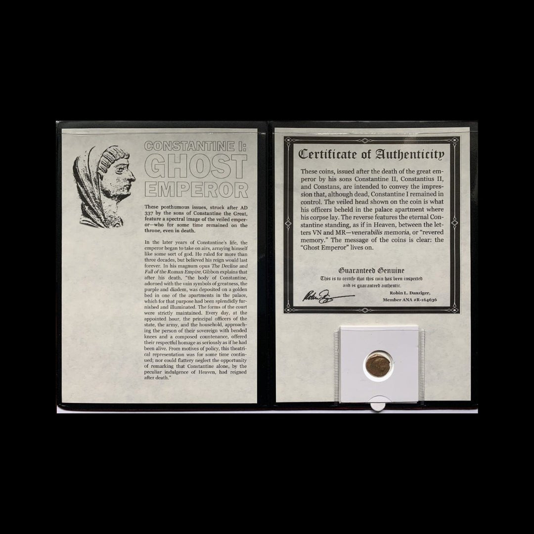 Constantine I: Ghost Emperor - Posthumous Coin Collection (about 1680 years ago) - Kinzer Coins