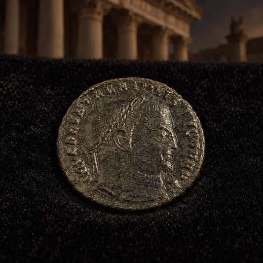 Constantine the Great Ancient Roman Bronze Coin — Jupiter Type (AD 306–337) — NGC Certified - Kinzer Coins