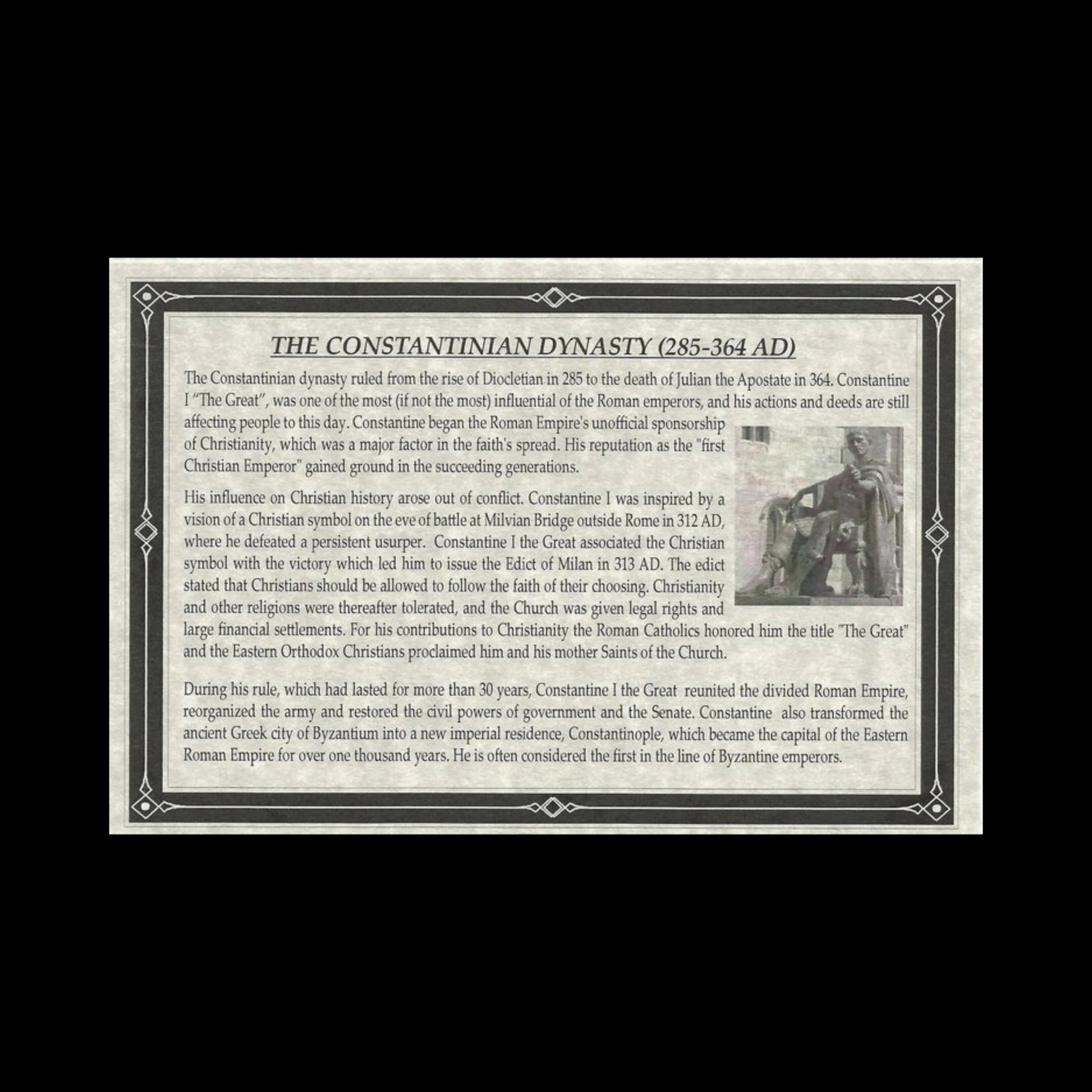 Constantine the Great and His Successors – Bronze Coins of the First Christian Emperors (c. AD 306–363) - Kinzer Coins