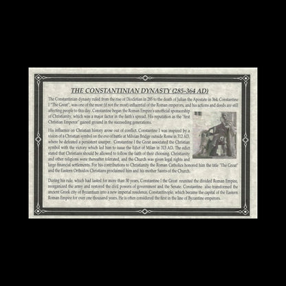 Constantine the Great and His Successors – Bronze Coins of the First Christian Emperors (c. AD 306–363) - Kinzer Coins