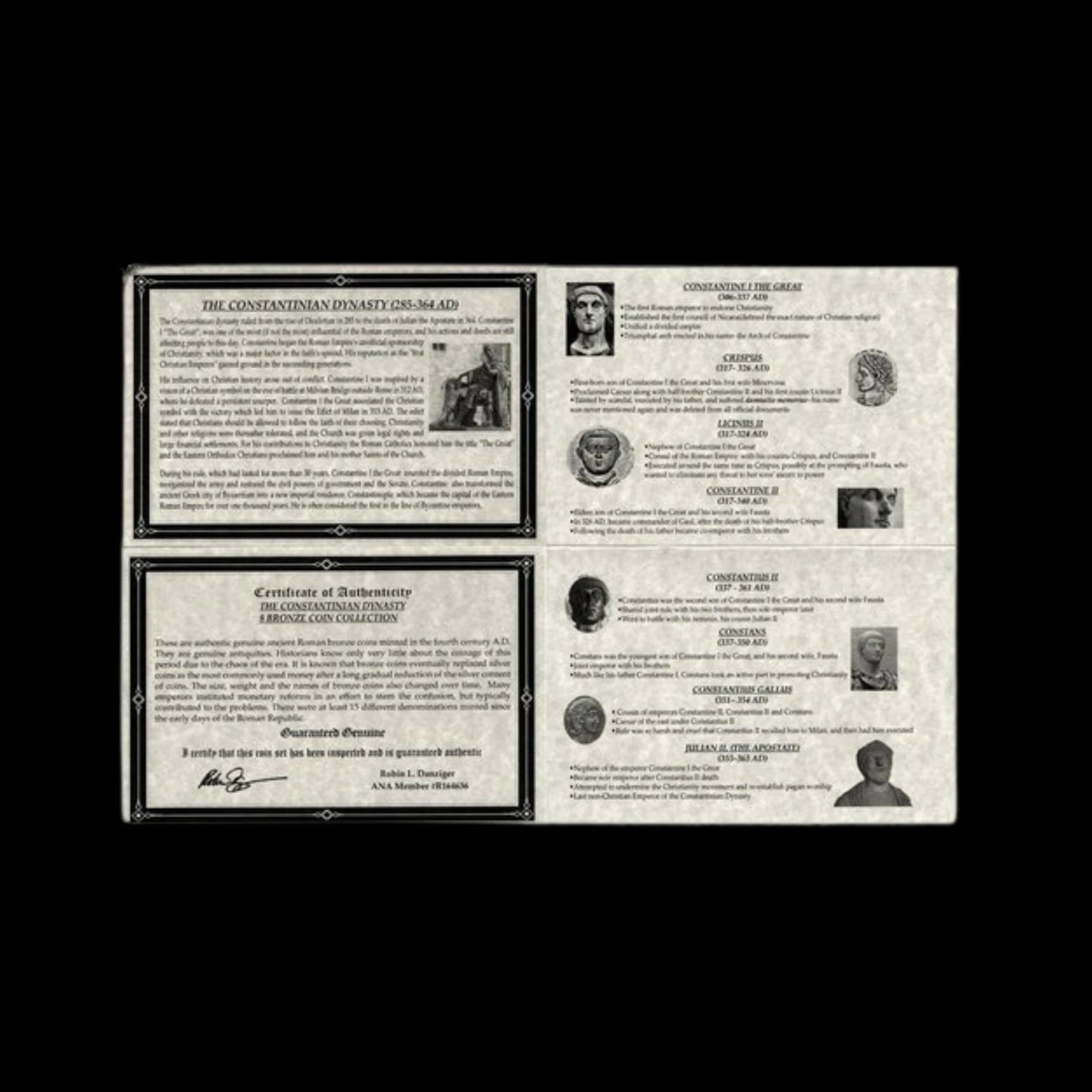 Constantine the Great and His Successors – Bronze Coins of the First Christian Emperors (c. AD 306–363) - Kinzer Coins