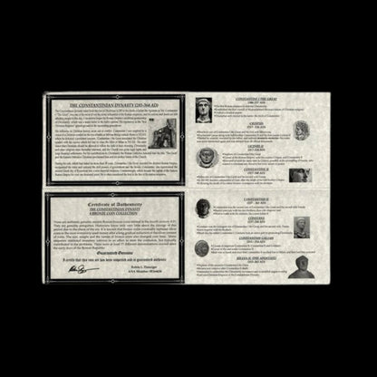 Constantine the Great and His Successors – Bronze Coins of the First Christian Emperors (c. AD 306–363) - Kinzer Coins