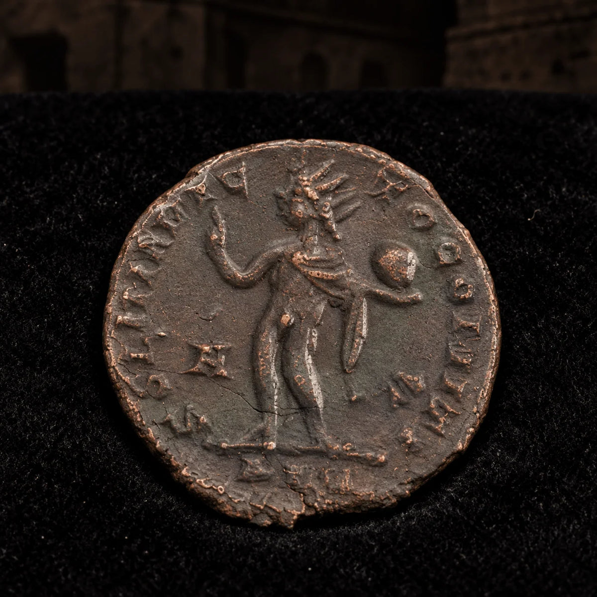 Constantine the Great Sol Invictus Bronze — NGC Certified - Kinzer Coins