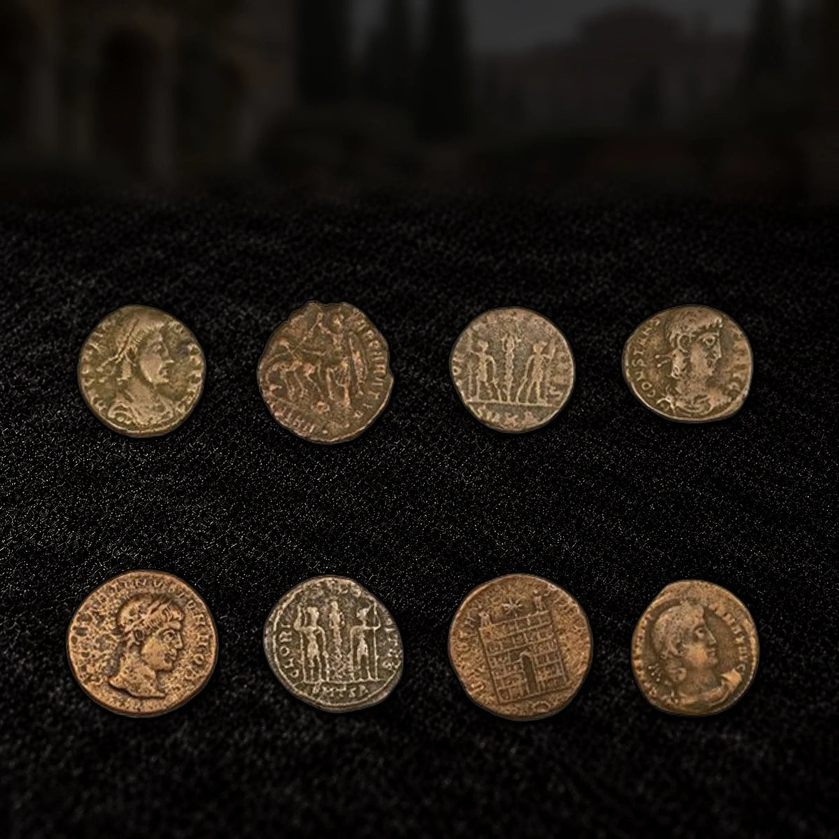 Constantine's Legacy — Four Roman Bronze Coins of Constantine the Great & His Sons - Kinzer Coins