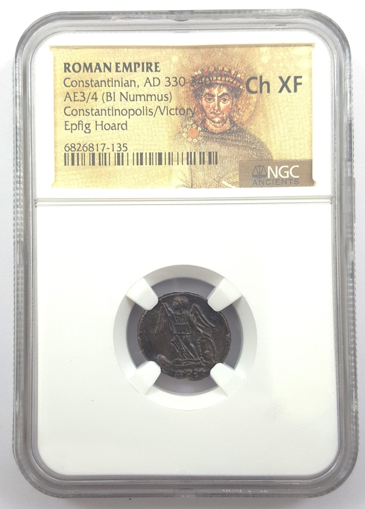Constantinopolis Commemorative Bronze — Epfig Hoard — representative supplier photograph 1