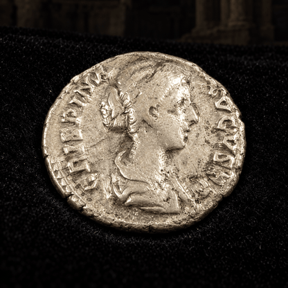 Crispina Silver Denarius — NGC - Kinzer Coins