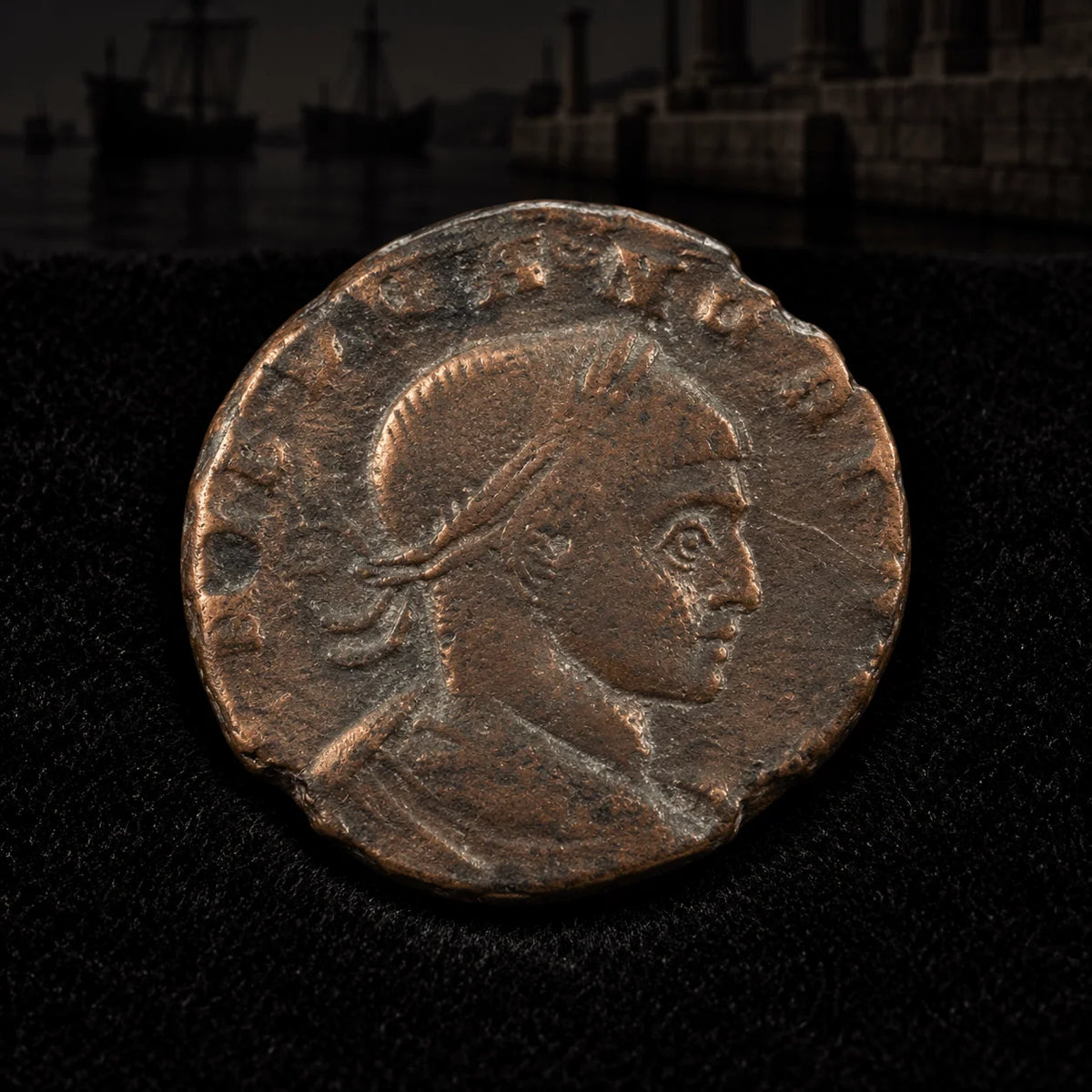 Crispus Ancient Roman Bronze Coin — Son of Constantine the Great (AD 317–326) — NGC Certified - Kinzer Coins