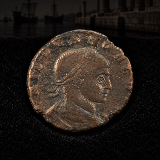Crispus Ancient Roman Bronze Coin — Son of Constantine the Great (AD 317–326) — NGC Certified - Kinzer Coins