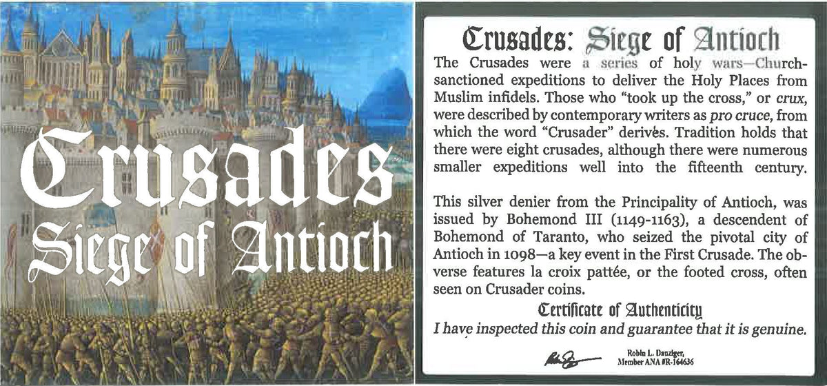 Bohemond III Crusader Coin — representative supplier photograph 4