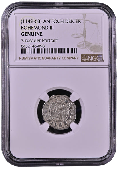 Bohemond III Crusader Coin — representative supplier photograph 1