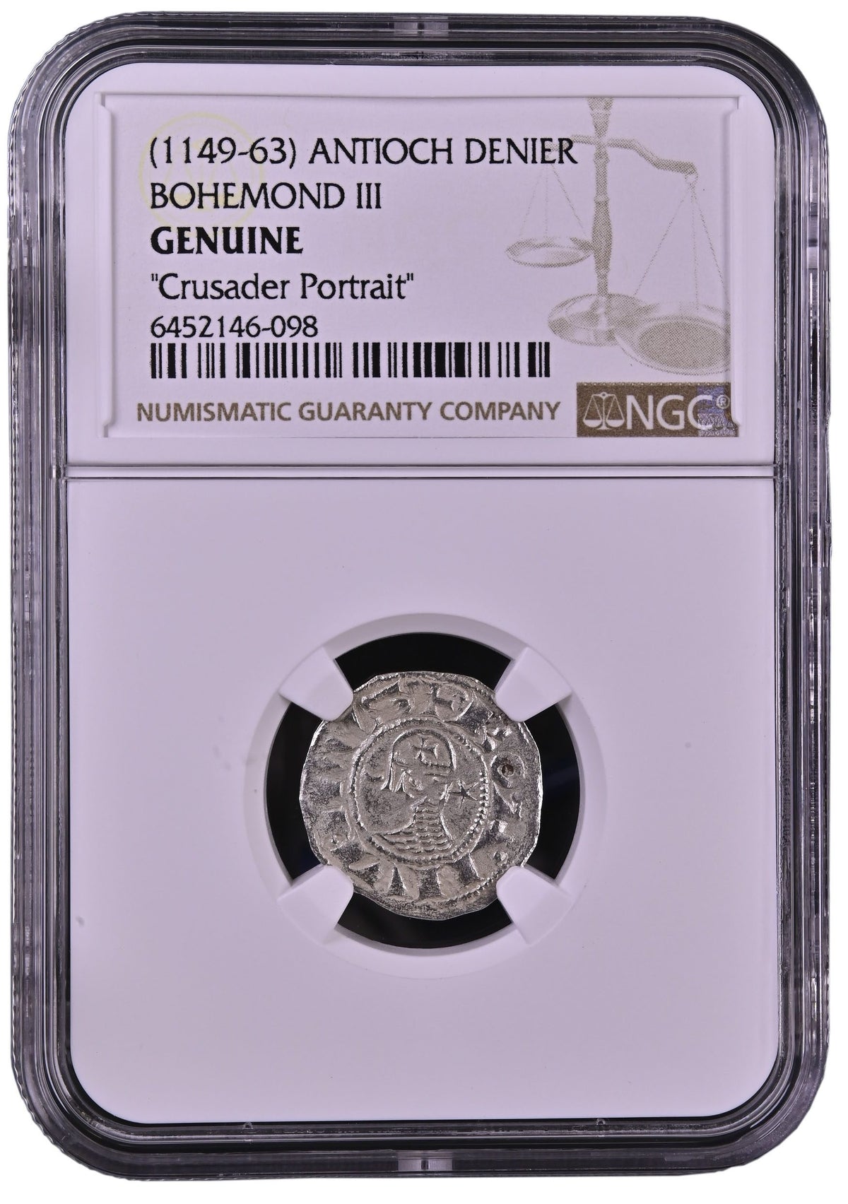 Bohemond III Crusader Coin — representative supplier photograph 2