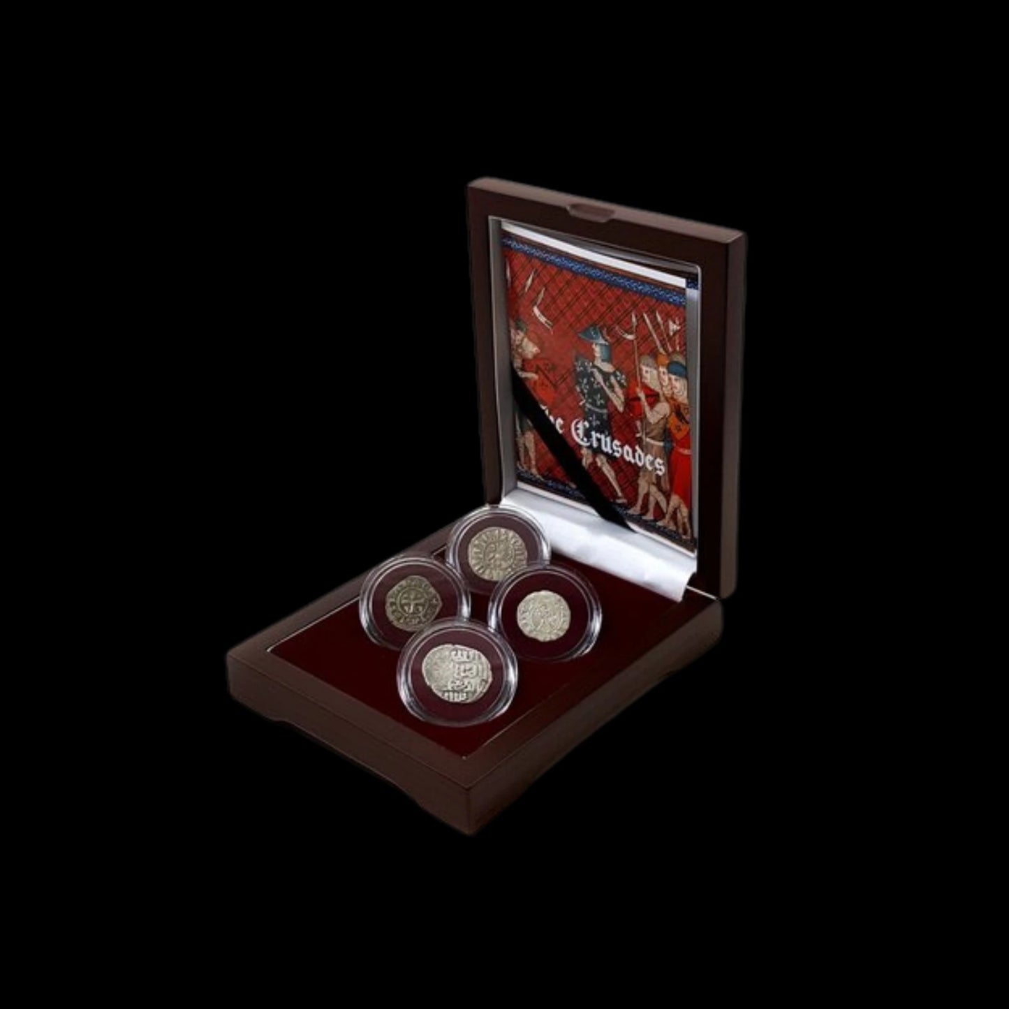 Crusades Four Silver Coin Boxed Collection - Kinzer Coins