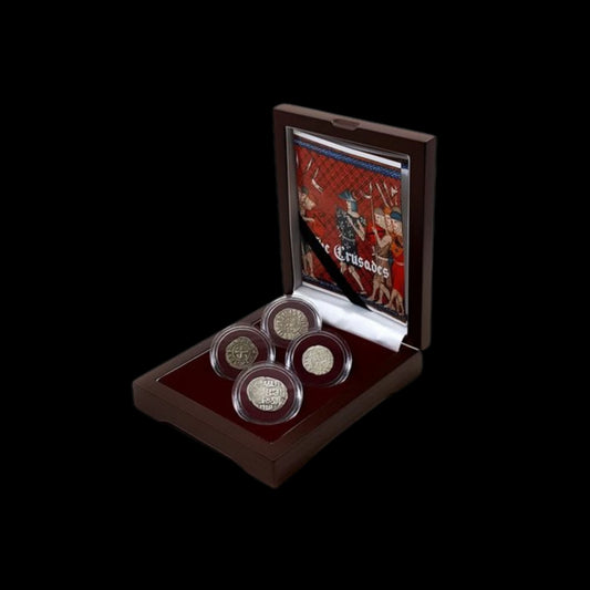 Crusades Four Silver Coin Boxed Collection - Kinzer Coins