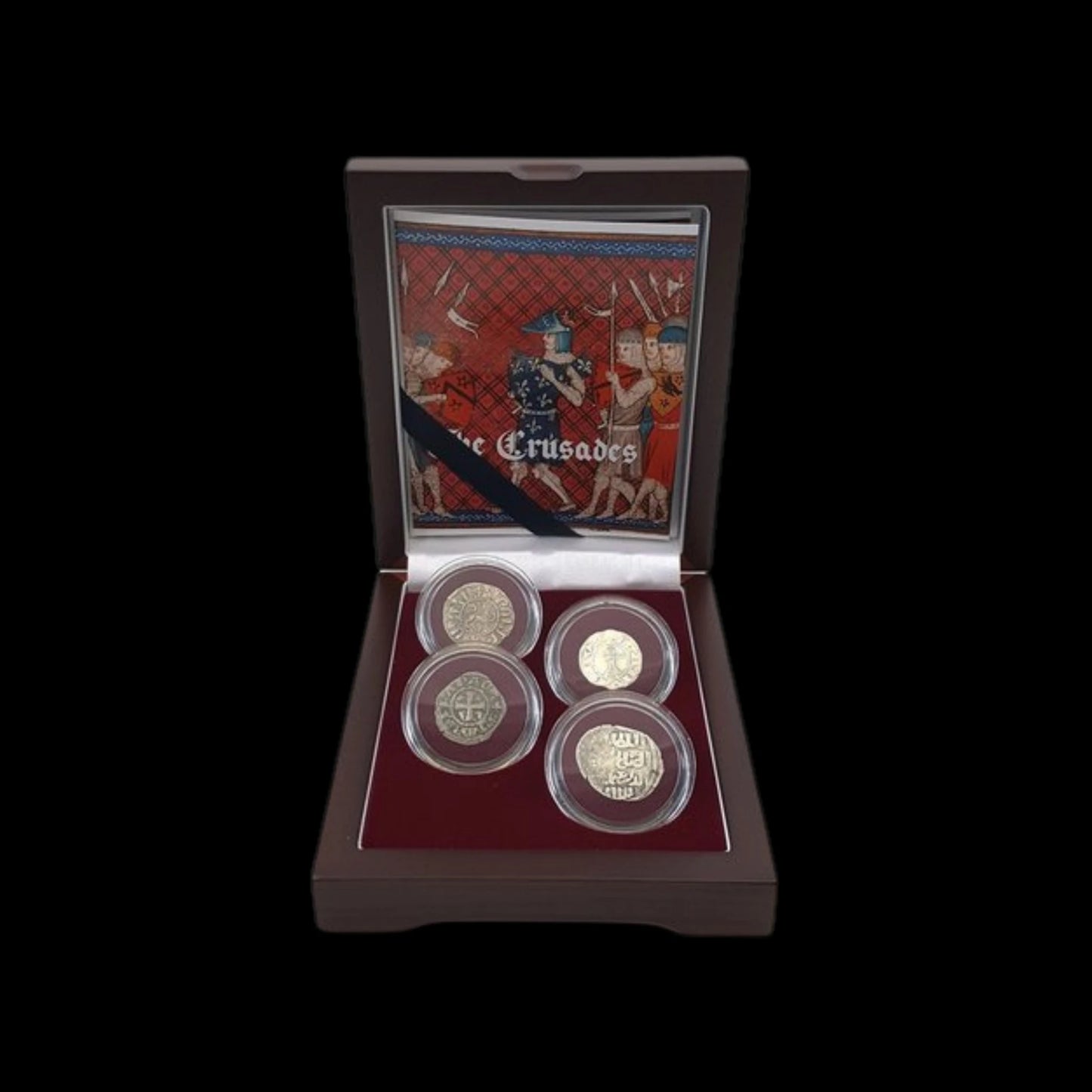 Crusades Four Silver Coin Boxed Collection - Kinzer Coins