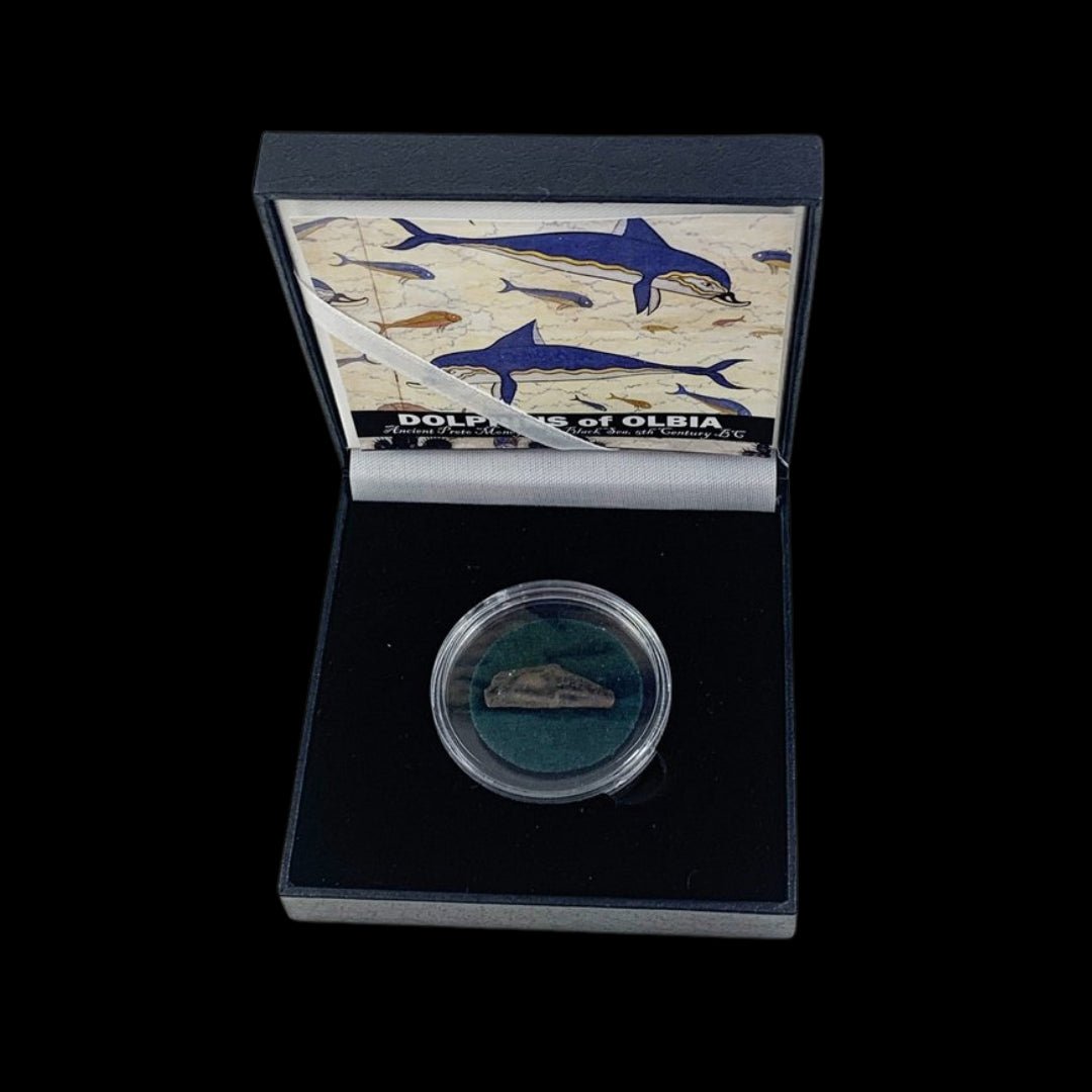 Dolphins of Olbia: Ancient Proto - Money from the Black Sea (about 2500 years ago) - Kinzer Coins