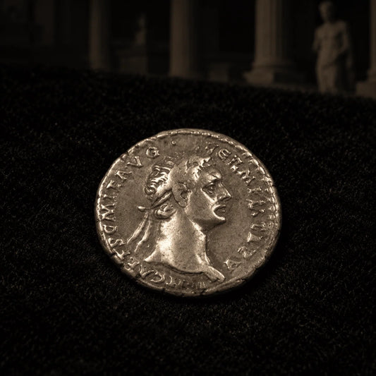 Domitian Ancient Roman Silver Denarius — Last Flavian Emperor (AD 81–96) — NGC Certified - Kinzer Coins