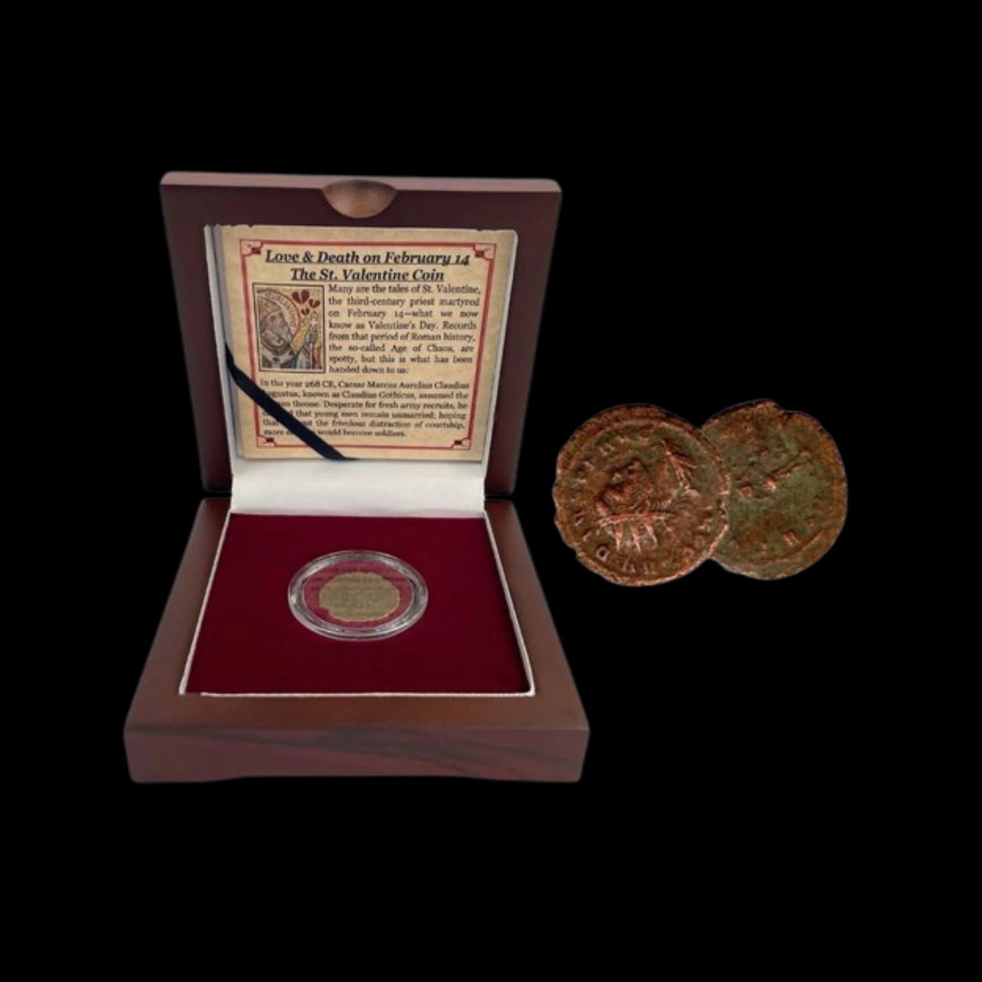 Father of Valentine’s Day – Claudius II Gothicus Bronze Coin (AD 268–270) - Kinzer Coins