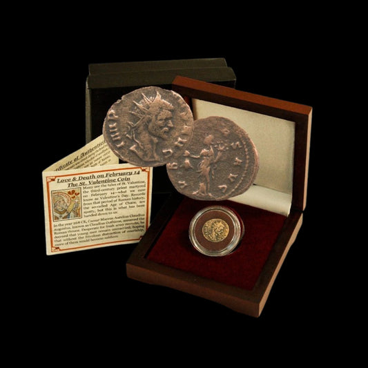 Father of Valentine’s Day – Claudius II Gothicus Bronze Coin (AD 268–270) - Kinzer Coins